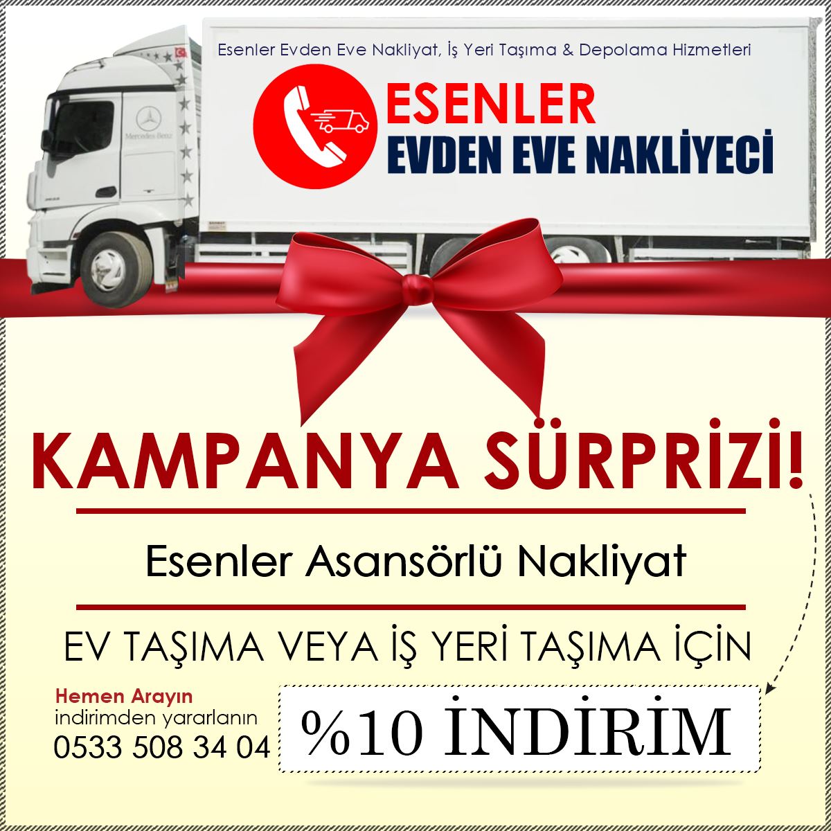 Esenler Asansörlü Nakliyat