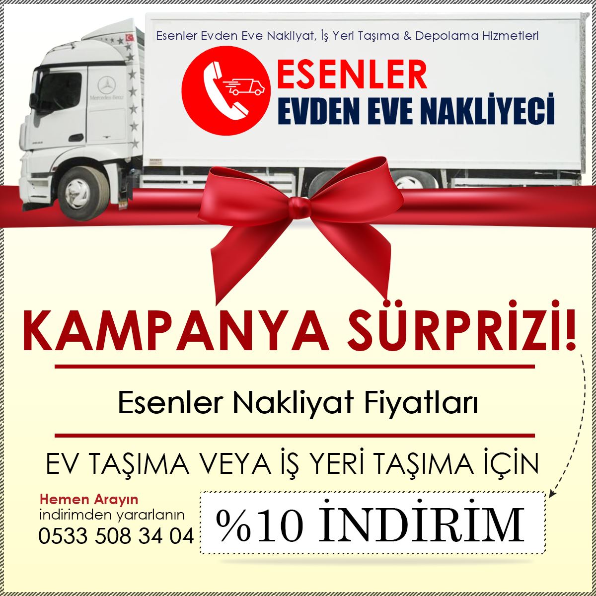 Esenler Nakliyat Fiyatları