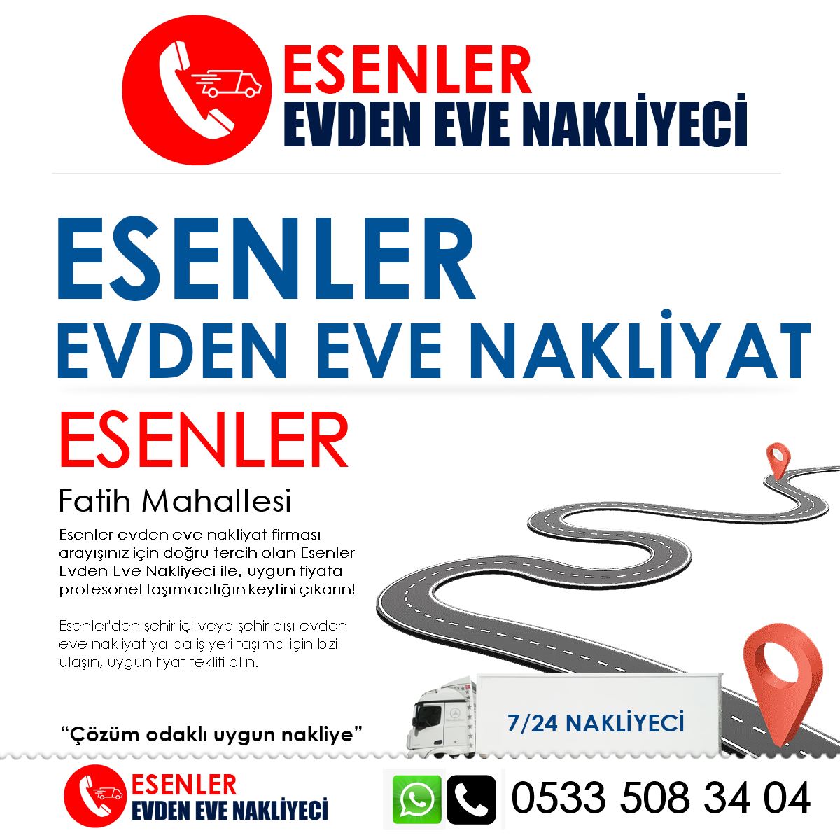 Fatih EVden Eve Nakliyat ve İş Yeri Taşıma